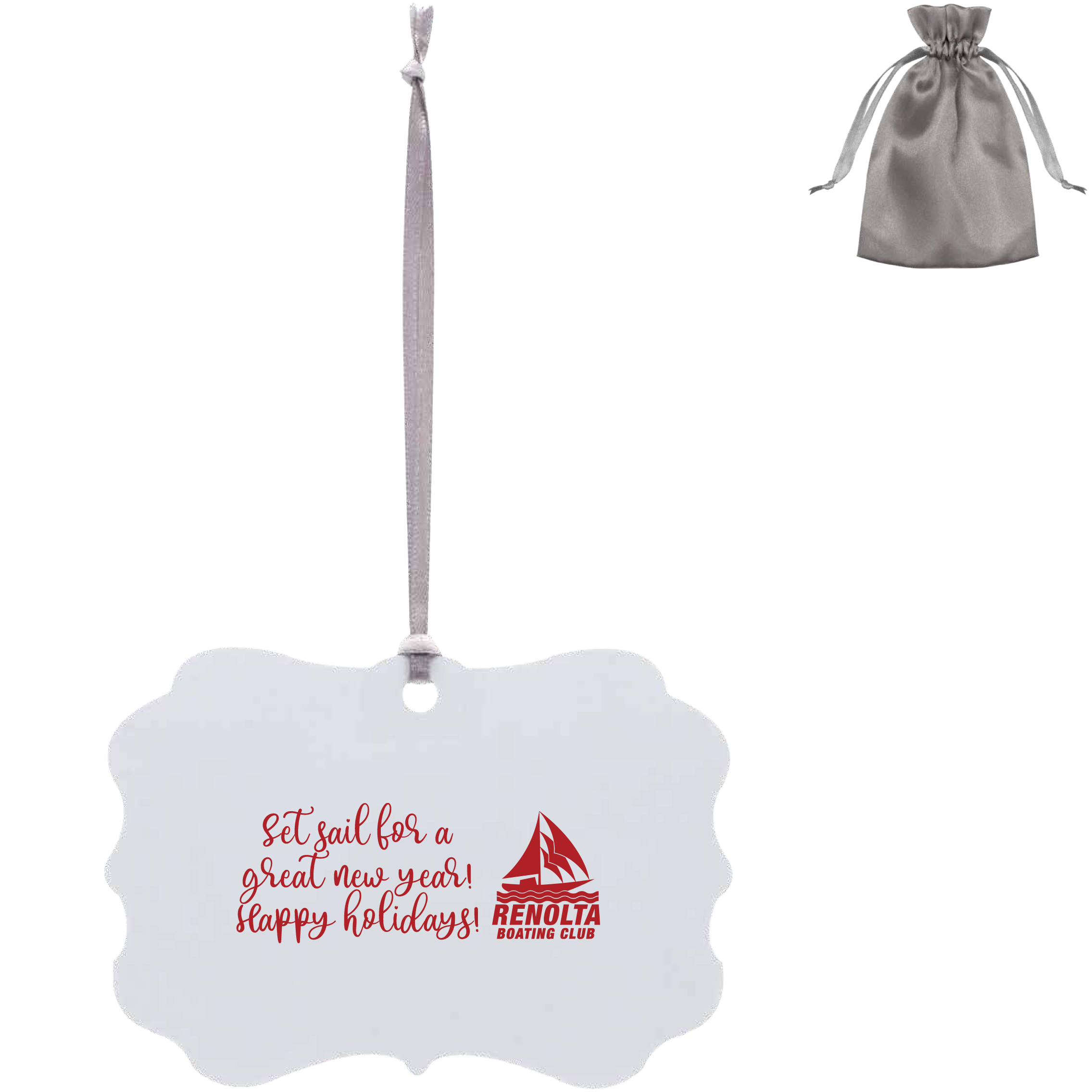 Product Photo 1 Rectangle Metal Ornament