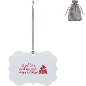 Rectangle Metal Ornament - IL8206