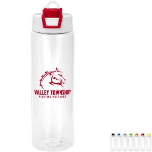 Two Tone Pop Up Recycled Bottle, 24oz. - AL1716