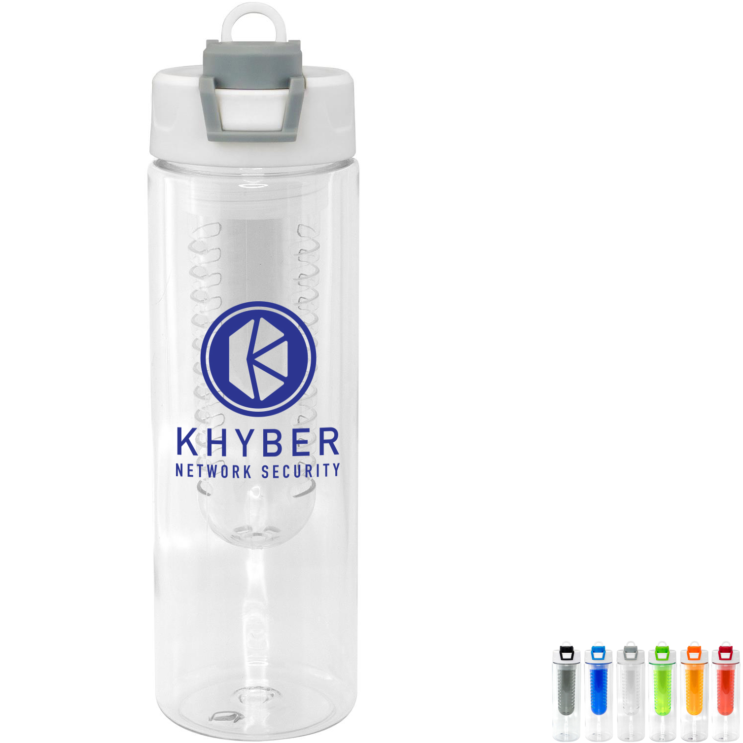 Product Photo 1 Two Tone Pop Up Bottle w/ Infuser, 24oz.