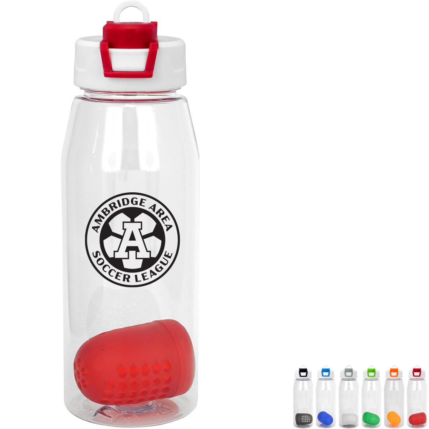 Product Photo 1 Two Tone Pop Up Bottle w/ Floating Infuser, 32oz.