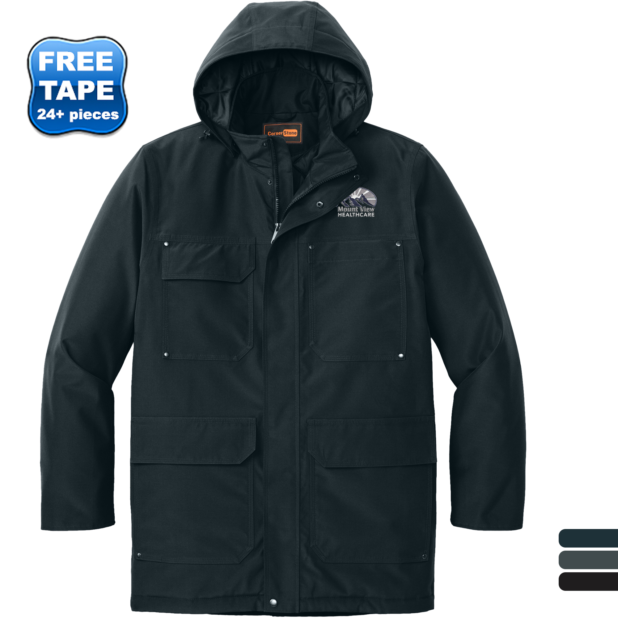 Product Photo 1 CornerStone® Elements Polyester Insulated Men's Parka