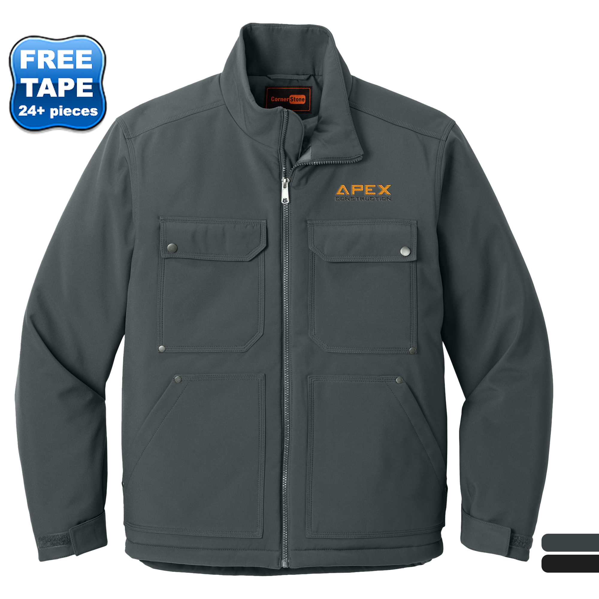 Product Photo 1 CornerStone® Insulated Polyester Workwear Men's Soft Shell