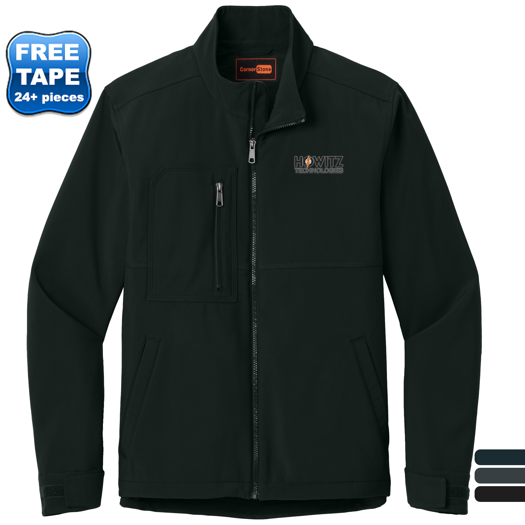 Product Photo 1 CornerStone® Workwear Polyester Men's Soft Shell