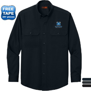 CornerStone® Long Sleeve Select Poly/Cotton Ripstop Men's Shirt - WJ7031
