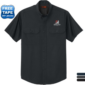CornerStone® Short Sleeve Select Poly/Cotton Ripstop Shirt - WJ7032
