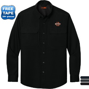 CornerStone® Long Sleeve Select Cotton/Poly Men's Tactical Shirt - WJ7033
