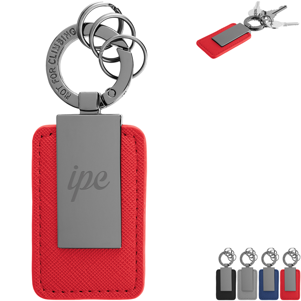 Product Photo 1 Leatherette Carabiner Clip Key Tag