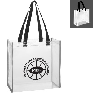 Reflective Shopper Clear EVA Reflective Tote Bag - HT6557