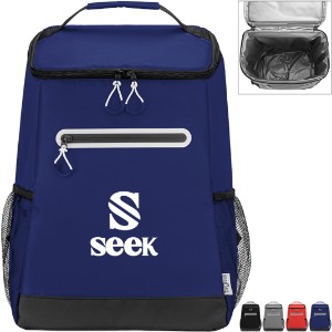 Kool Pak® 36 Can Polyester Backpack Cooler - HT6478