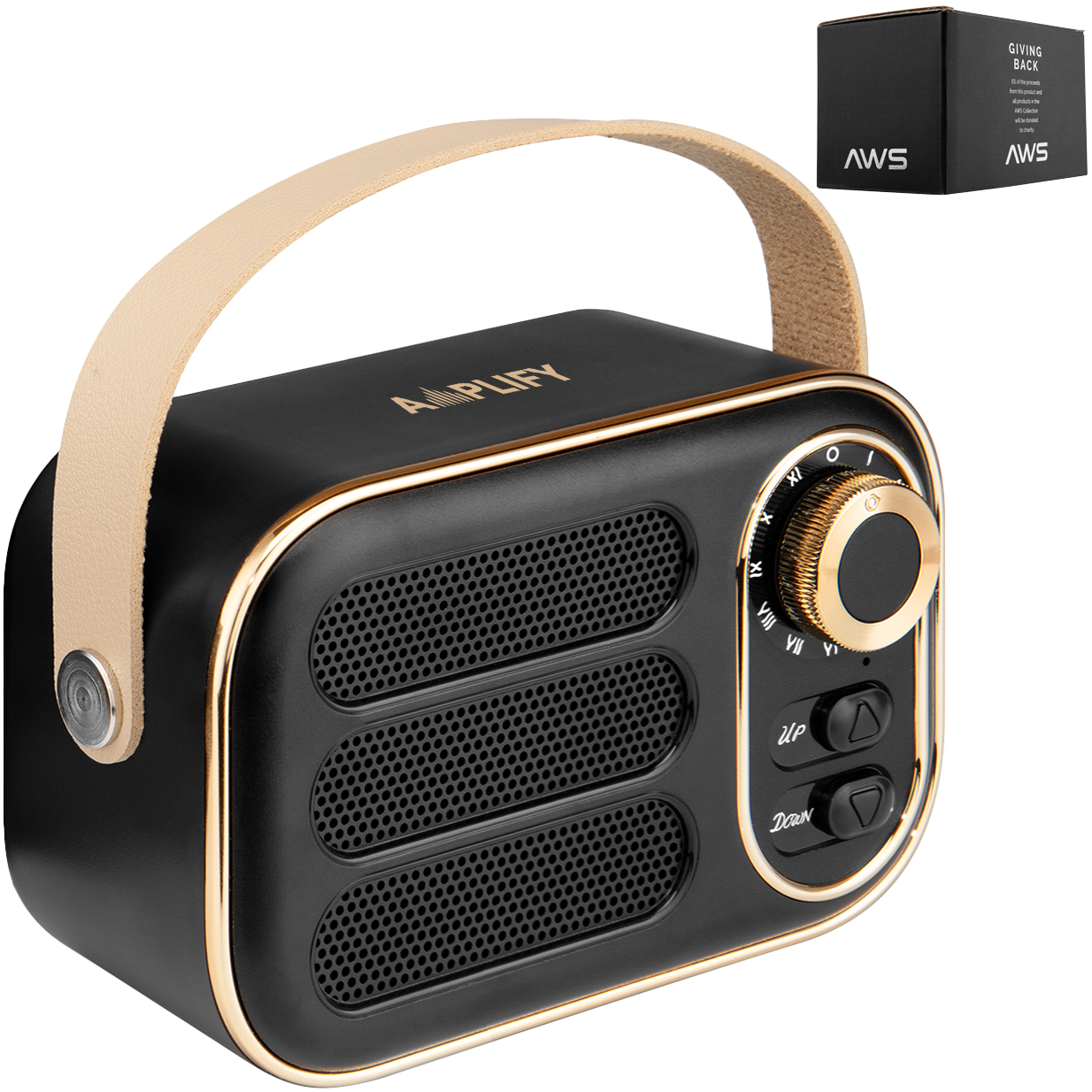 Product Photo 1 AWS Retro Boom FM Radio & Wireless Speaker