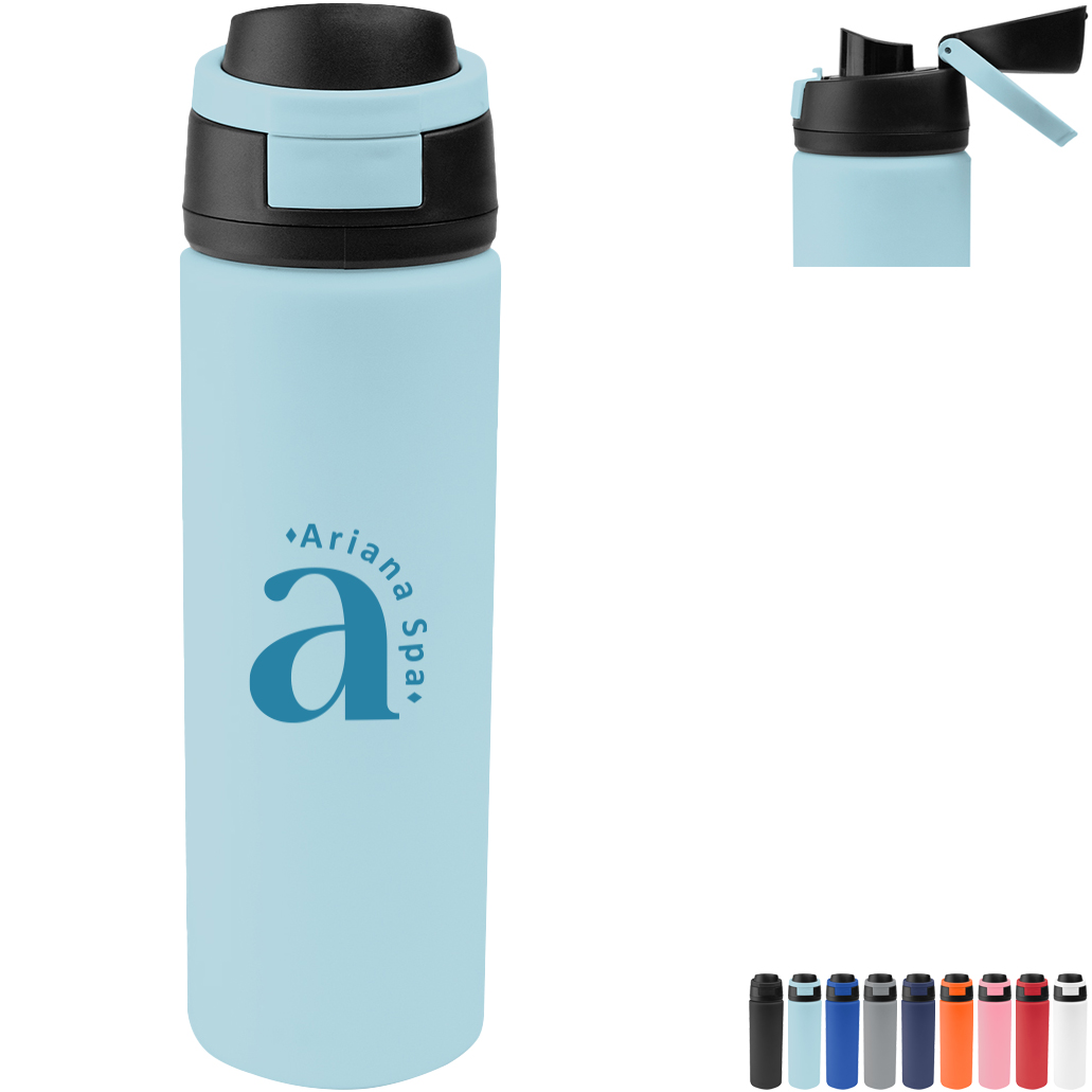 Product Photo 1 Pop Sip Recycled Stainless Steel Bottle, 24oz.