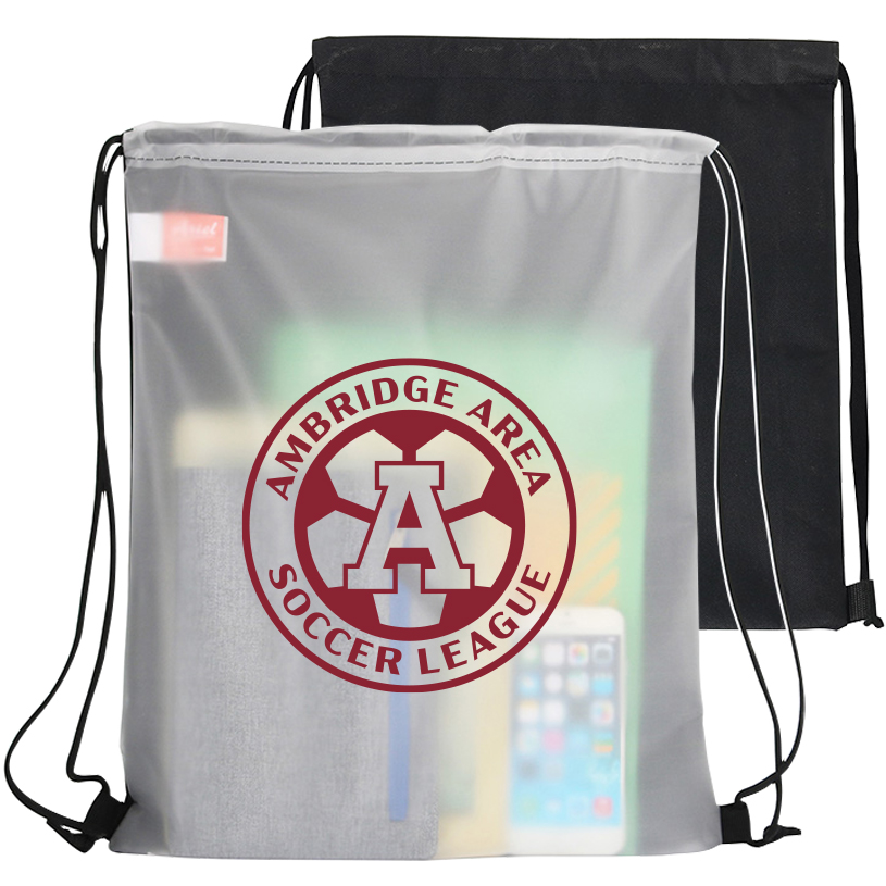 Product Photo 1 Pearl Soft-Touch Polyester & TPU Drawstring Bag