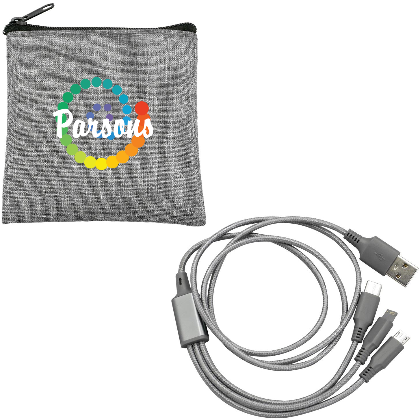 Product Photo 1 Recycled Pouch & Cable Set