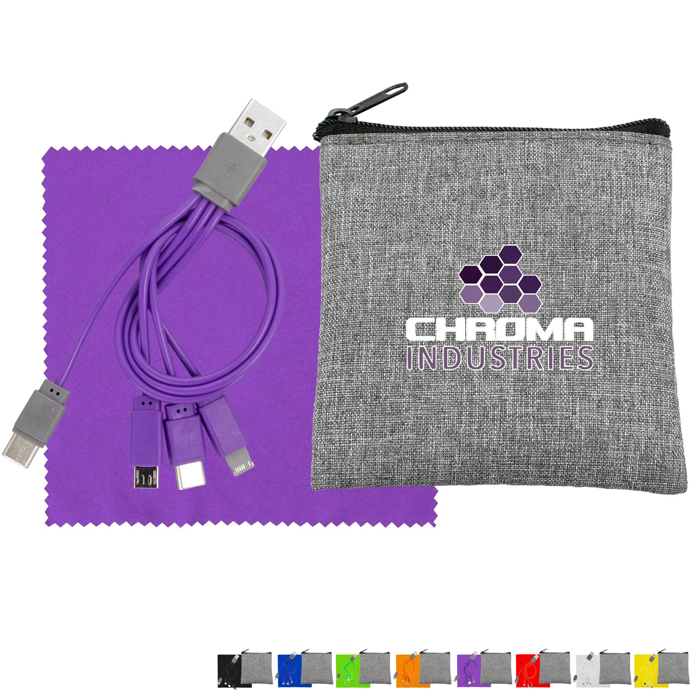 Product Photo 1 Recycled Pouch Charge & Clean Kit