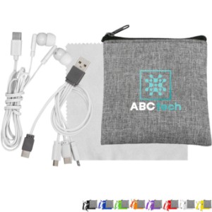 Recycled Pouch Colorful Travel Kit - AL2316