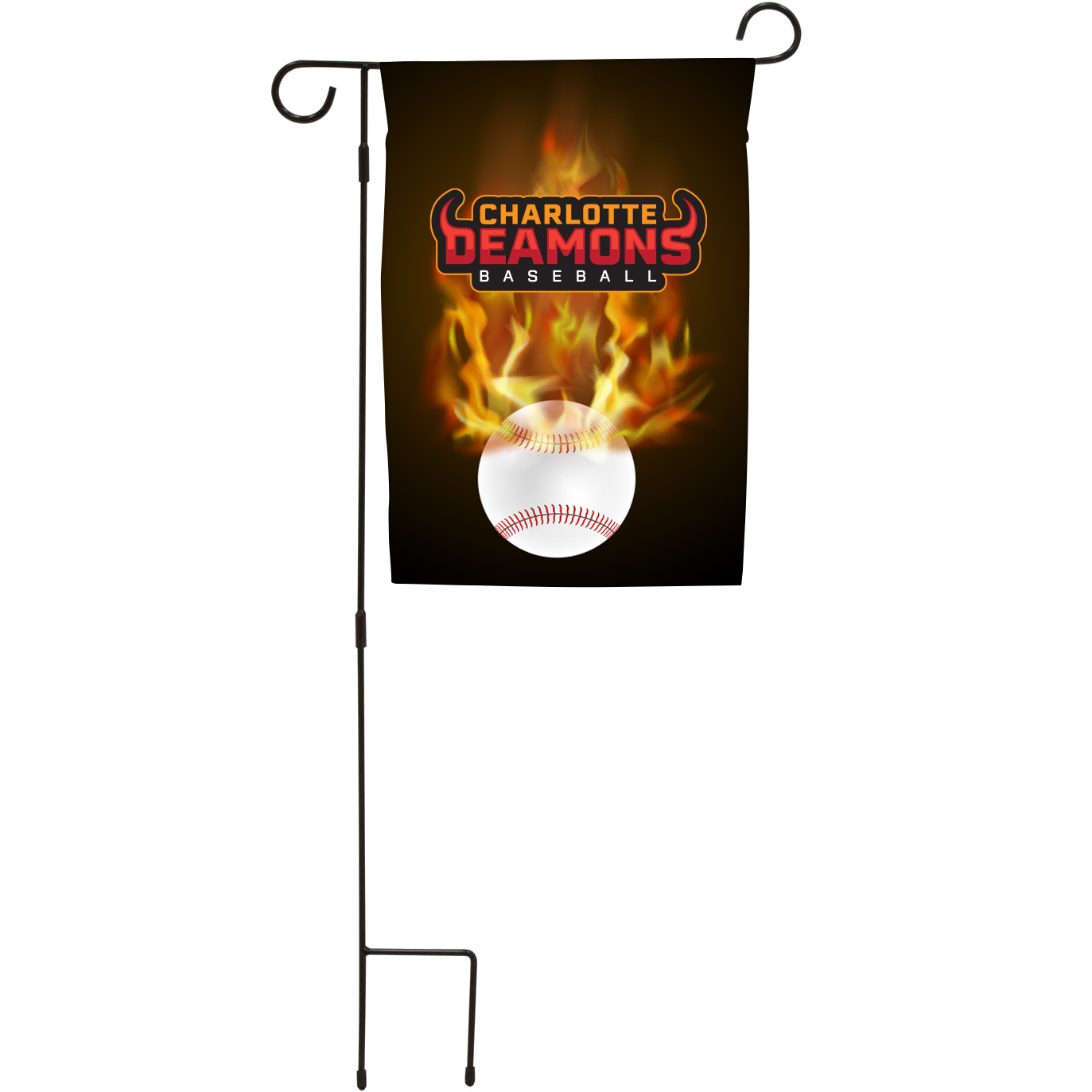 Product Photo 1 Garden Flag Kit Double-Sided with Pole, 12" x 18"