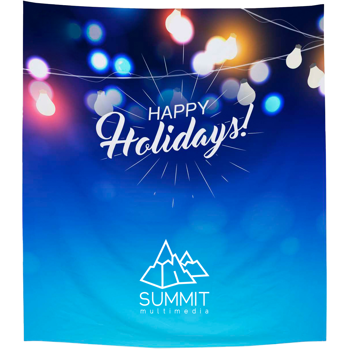 Product Photo 1 Single Sided Dye Sub Tapestry, 88" x 104"