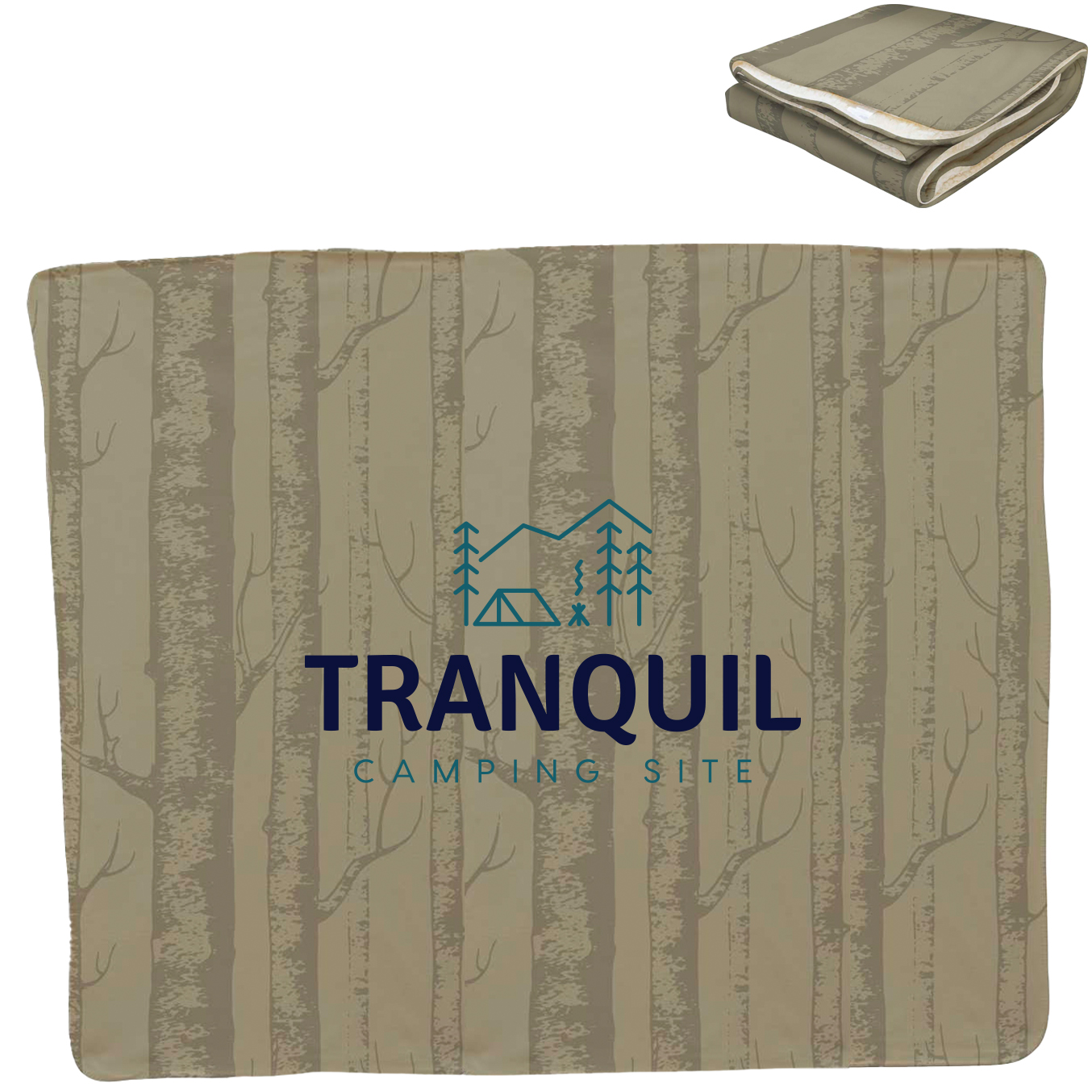 Product Photo 1 Dye Sub Sherpa Blanket, 50" x 60"