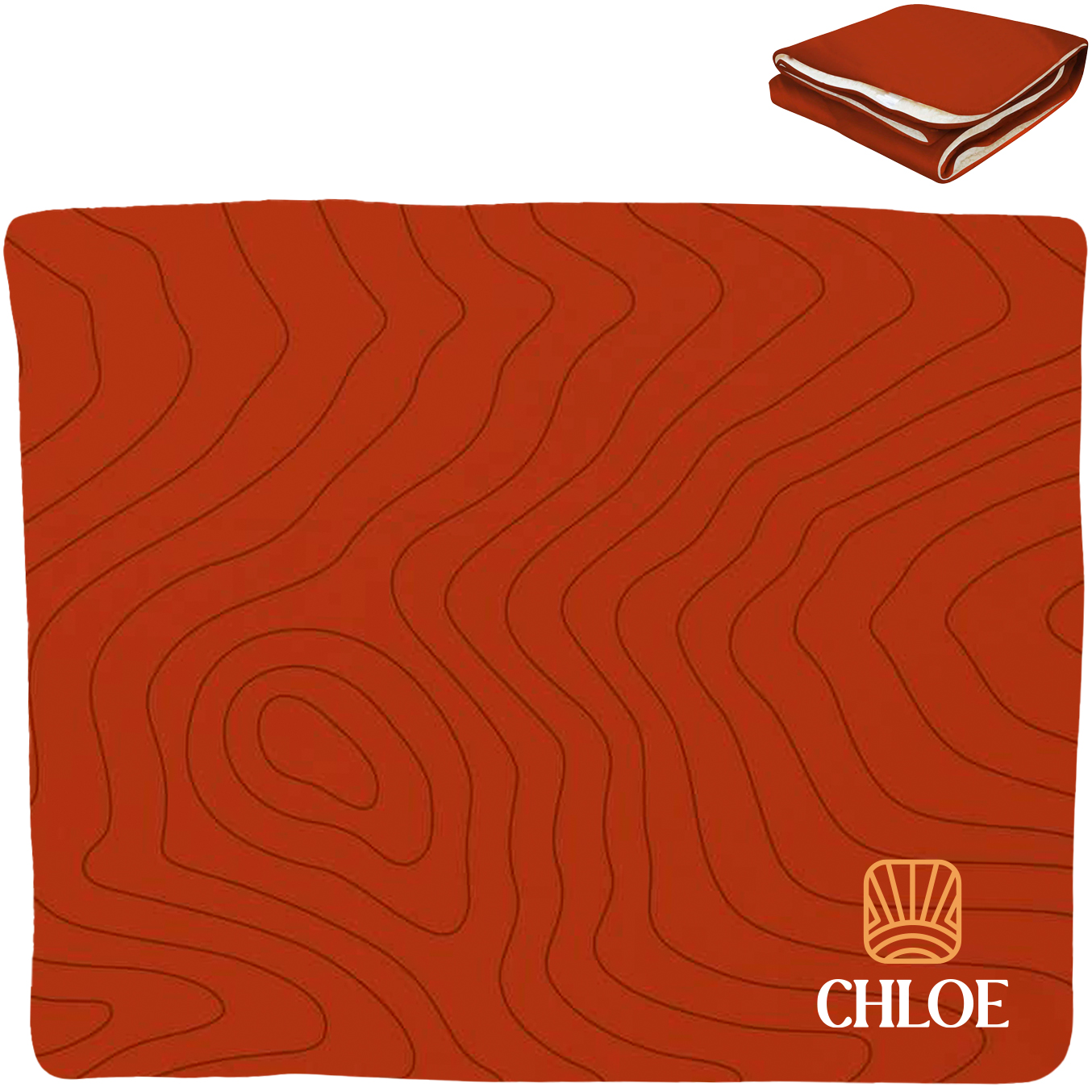 Product Photo 1 Dye Sub Sherpa Blanket, 60" x 80"