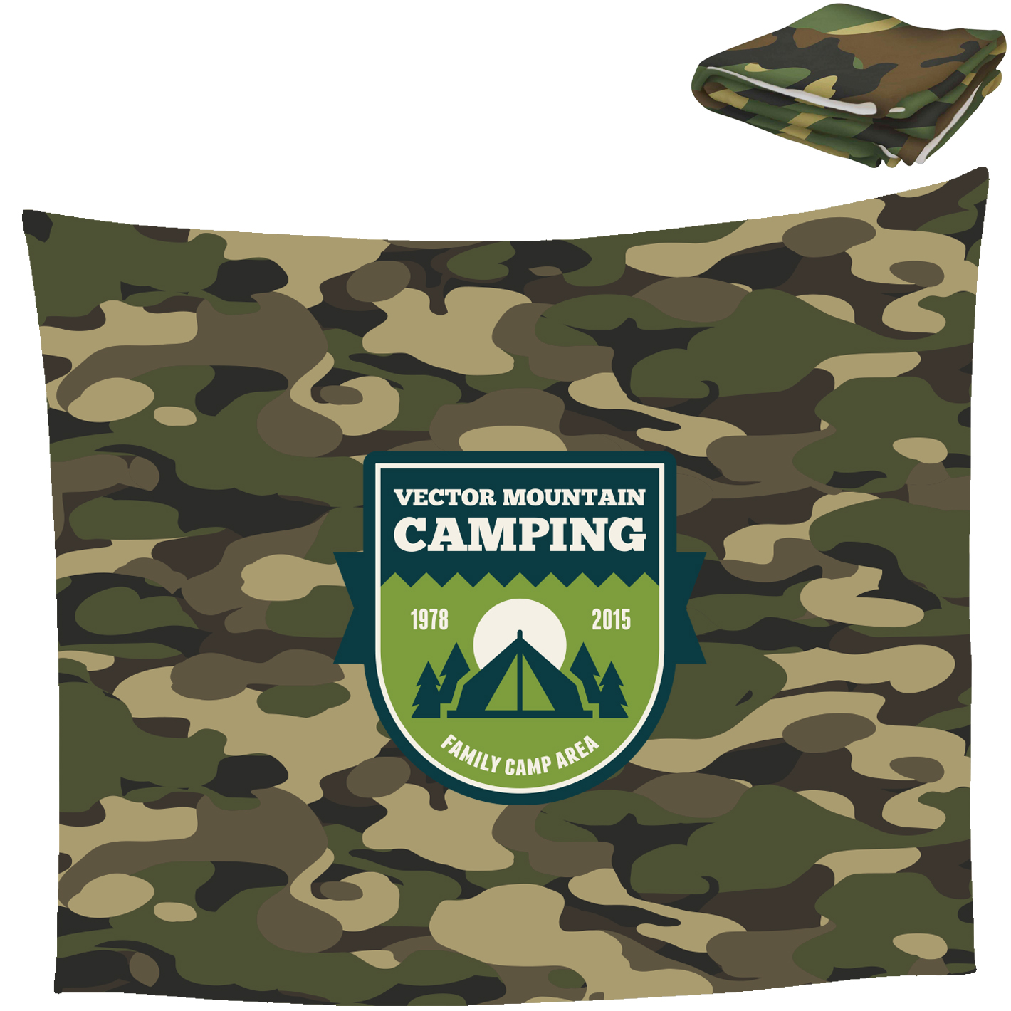 Product Photo 1 Dye Sub Velveteen Blanket, 30" x 40"