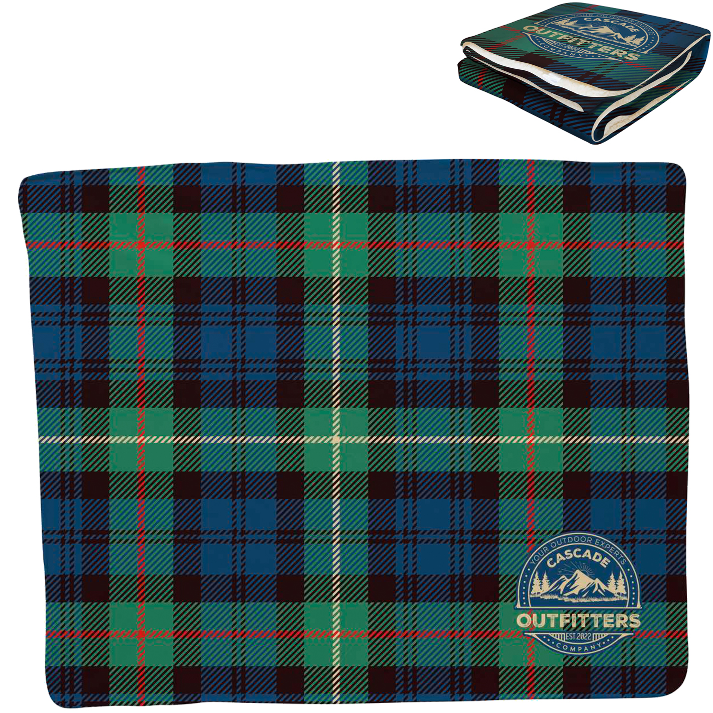 Product Photo 1 Dye Sub Sherpa Blanket, 30" x 40"