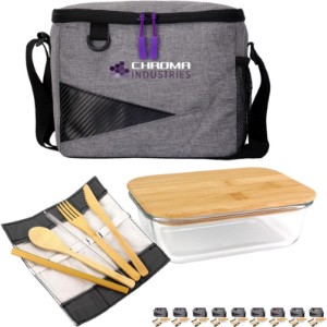 Recycled Cooler & Bamboo Set - AL2414