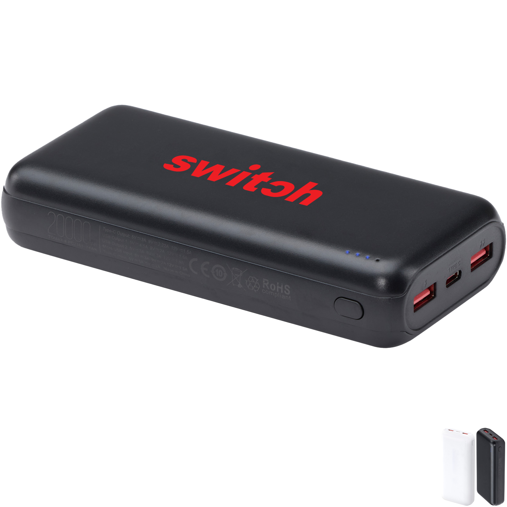 Product Photo 1 Fortis Quick Charge Power Bank, 20000mAh