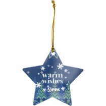 Photo 24 Acrylic Star Ornament