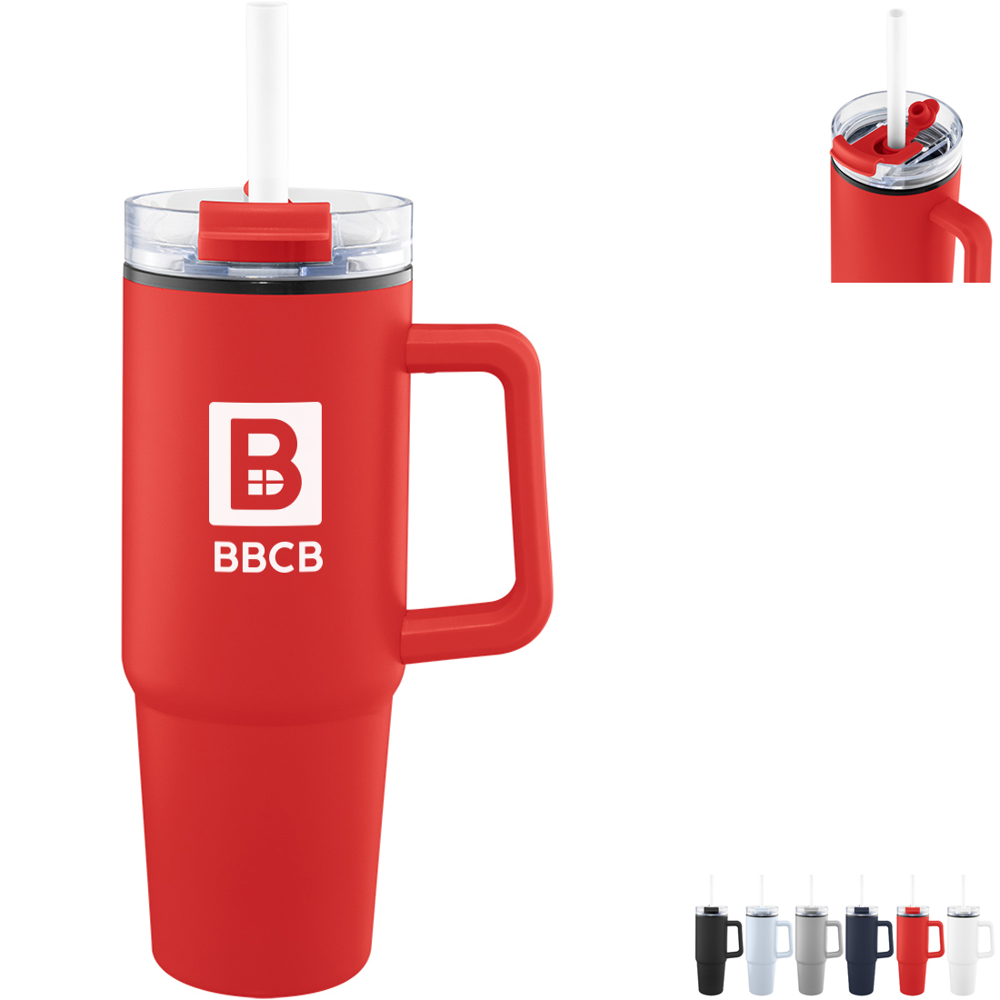 Product Photo 1 Intrepid Recycled Vacuum Insulated Tumbler w/ Straw, 30oz.