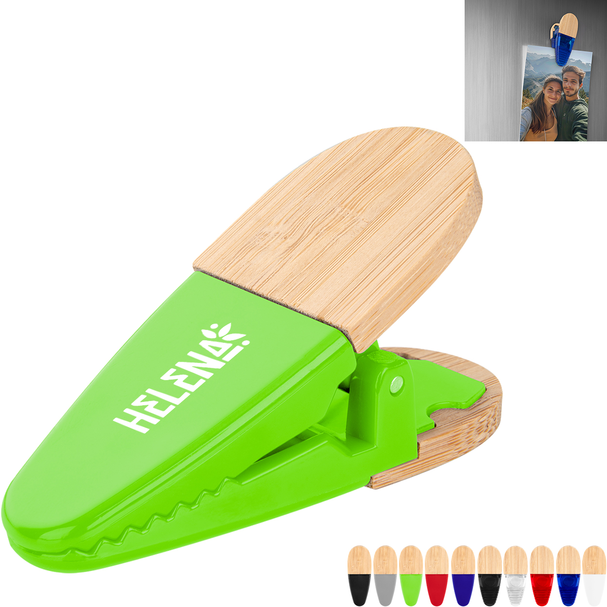 Product Photo 1 Magnetic Bamboo Grip Clip