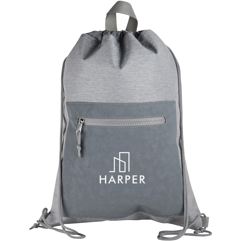 Product Photo 1 Dove Jacquard Drawstring Backpack