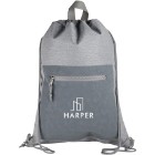 Photo 3 Dove Jacquard Drawstring Backpack