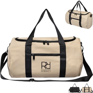 Hudson rPET Leatherette Duffel Bag - HT6643