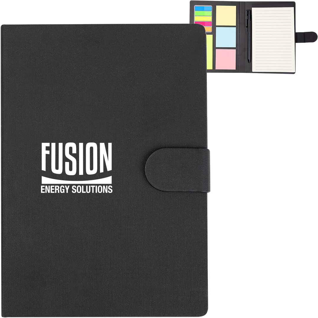 Product Photo 1 Taylor Padfolio w/ Sticky Notes & Flags, 5" x 8"