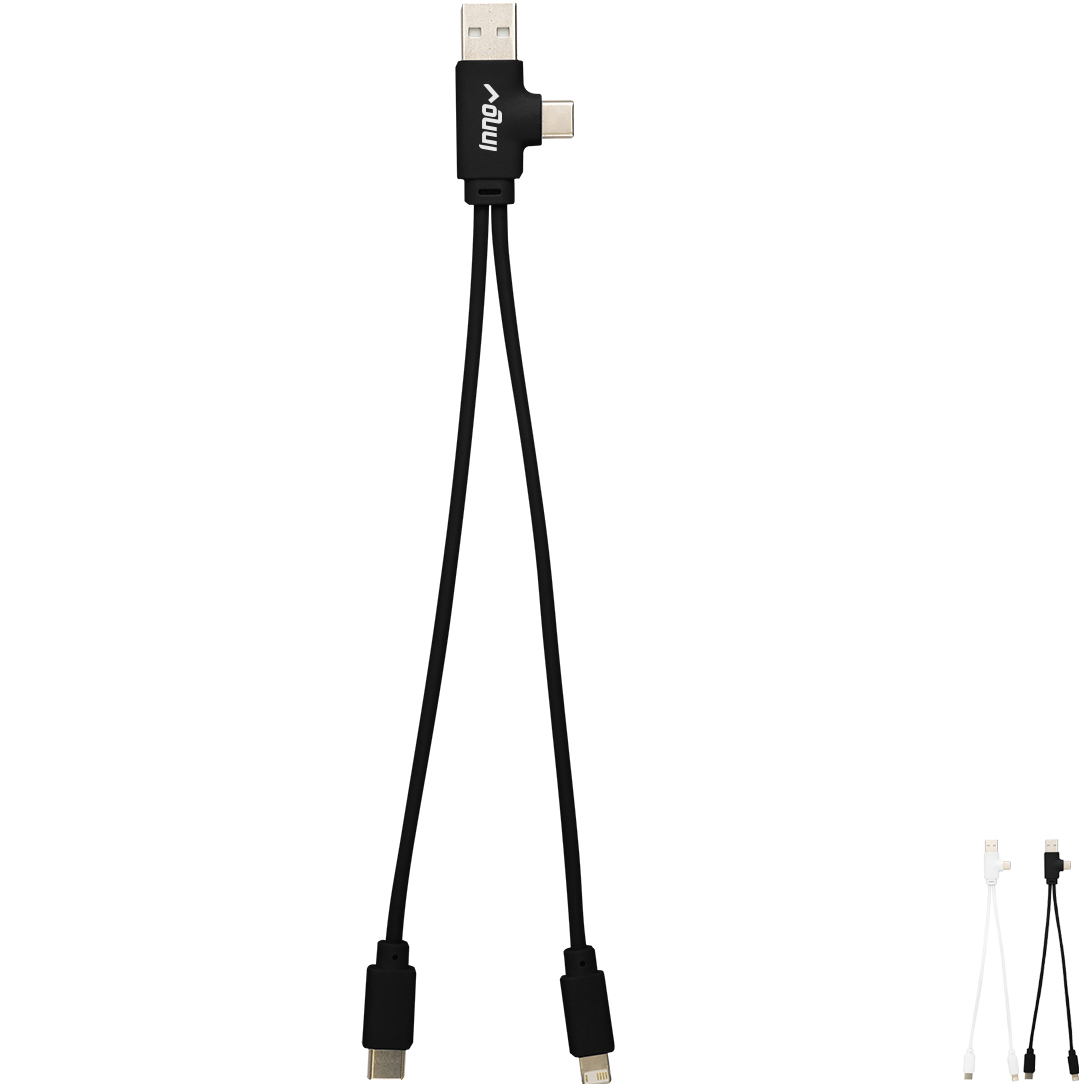 Product Photo 1 Dual Connect Recycled Multi-Charging Cable