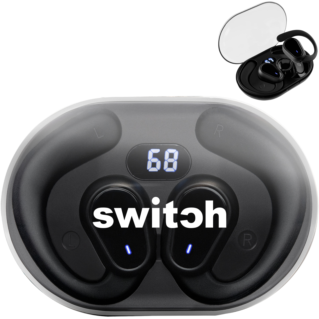 Product Photo 1 Open Ear TWS Earbuds w/ Charging Case