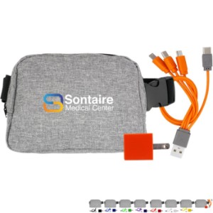 Recycled Fanny Pack Wall Charging Set - AL2309
