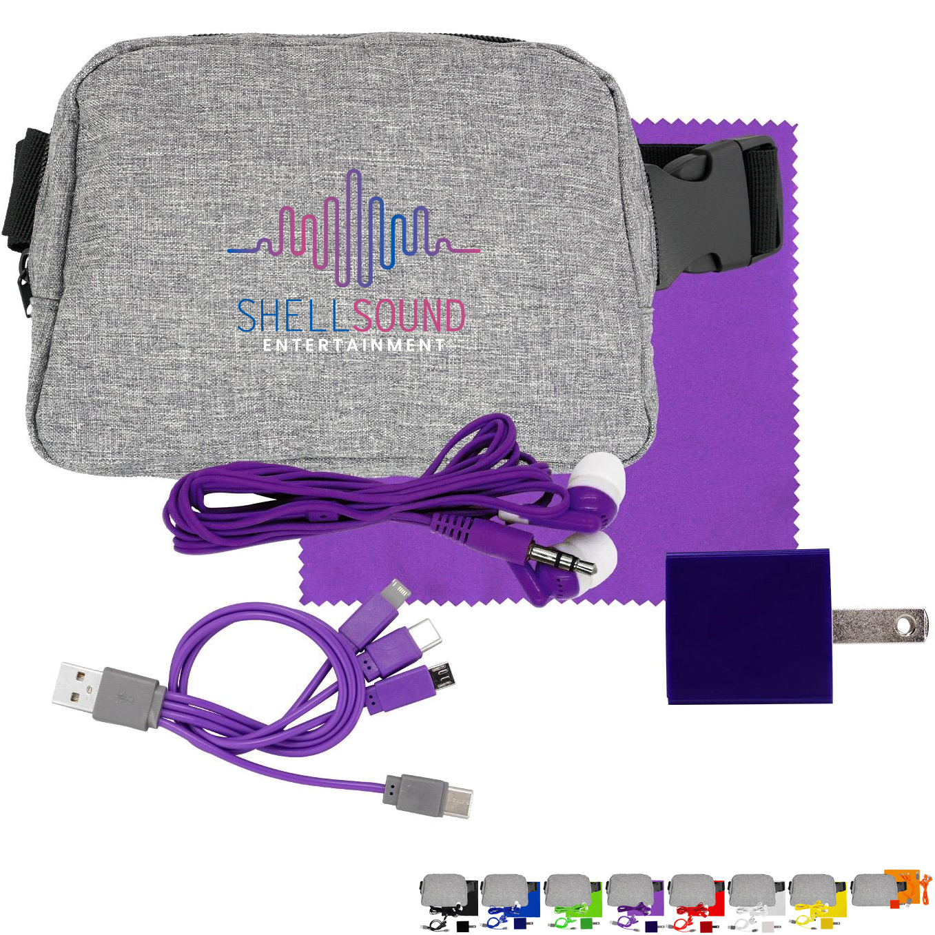 Product Photo 1 Recycled Fanny Pack Ultimate Tech Travel Set