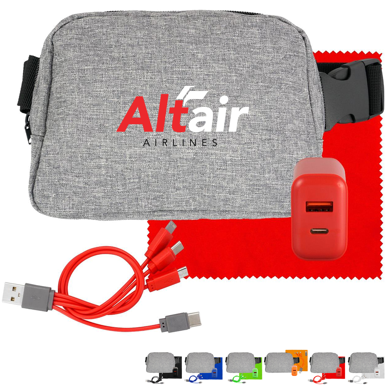 Product Photo 1 Fast Charger Recycled Fanny Pack Tech Set