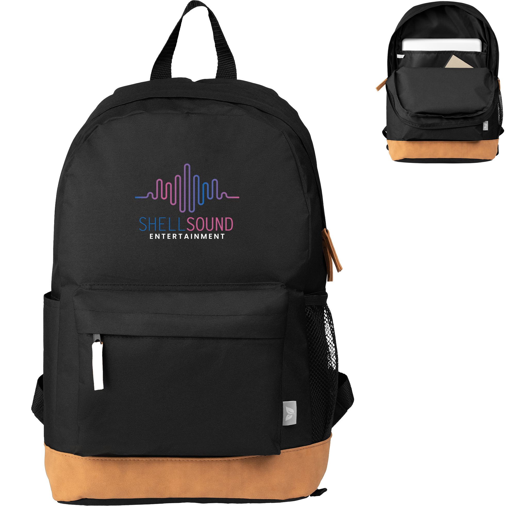 Product Photo 1 Journey Pack 600D RPET Commuter Backpack, Full Color