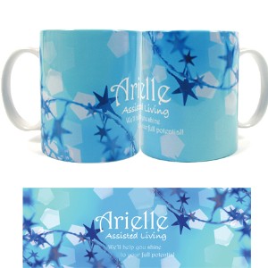 Twinkling Star Design, Stoneware Mug, 11oz. - WW5040