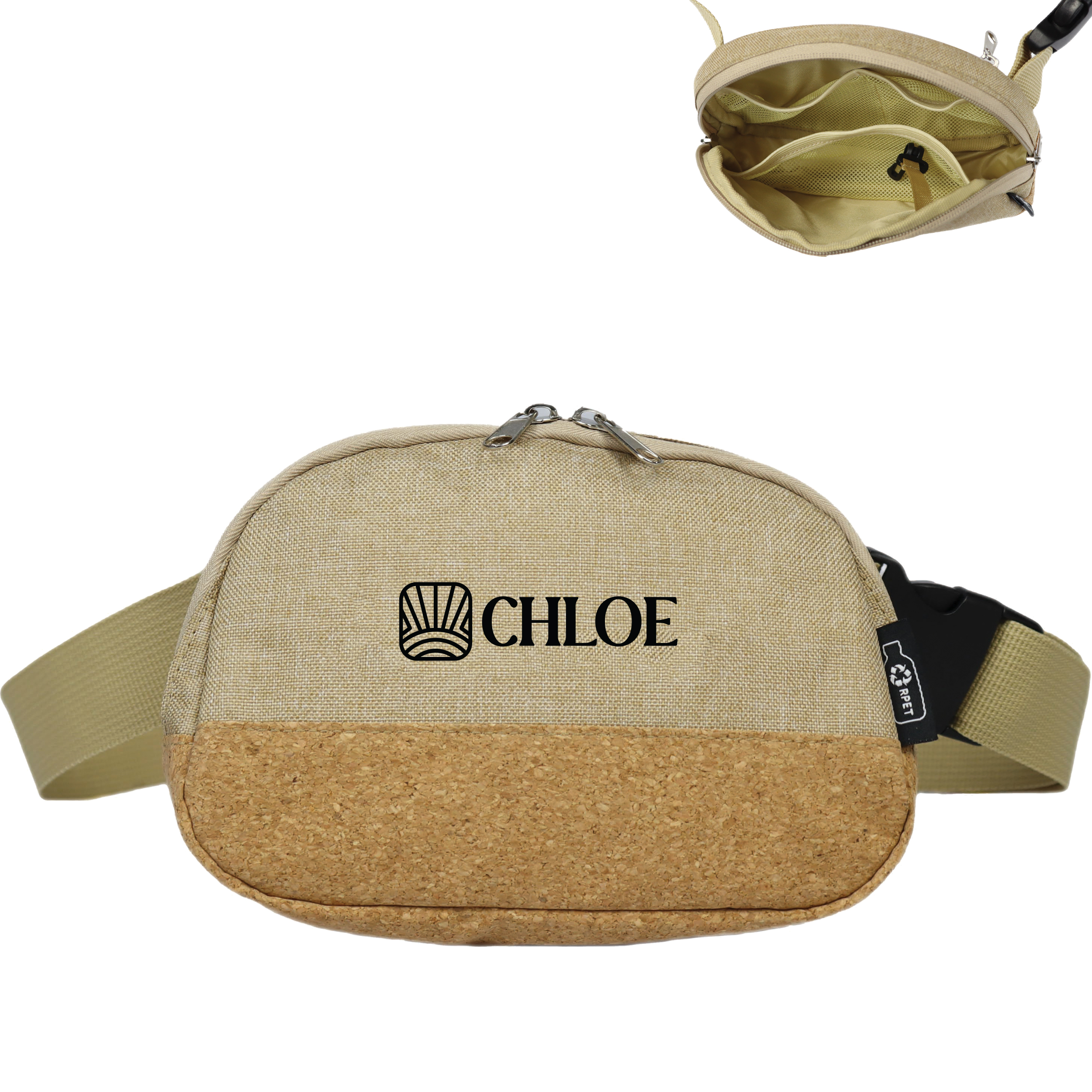 Product Photo 1 Sustainable Cork & rPET Everywhere Belt Bag
