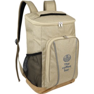 Sustainable Cork & rPET 24 Can Backpack Cooler - TK1054