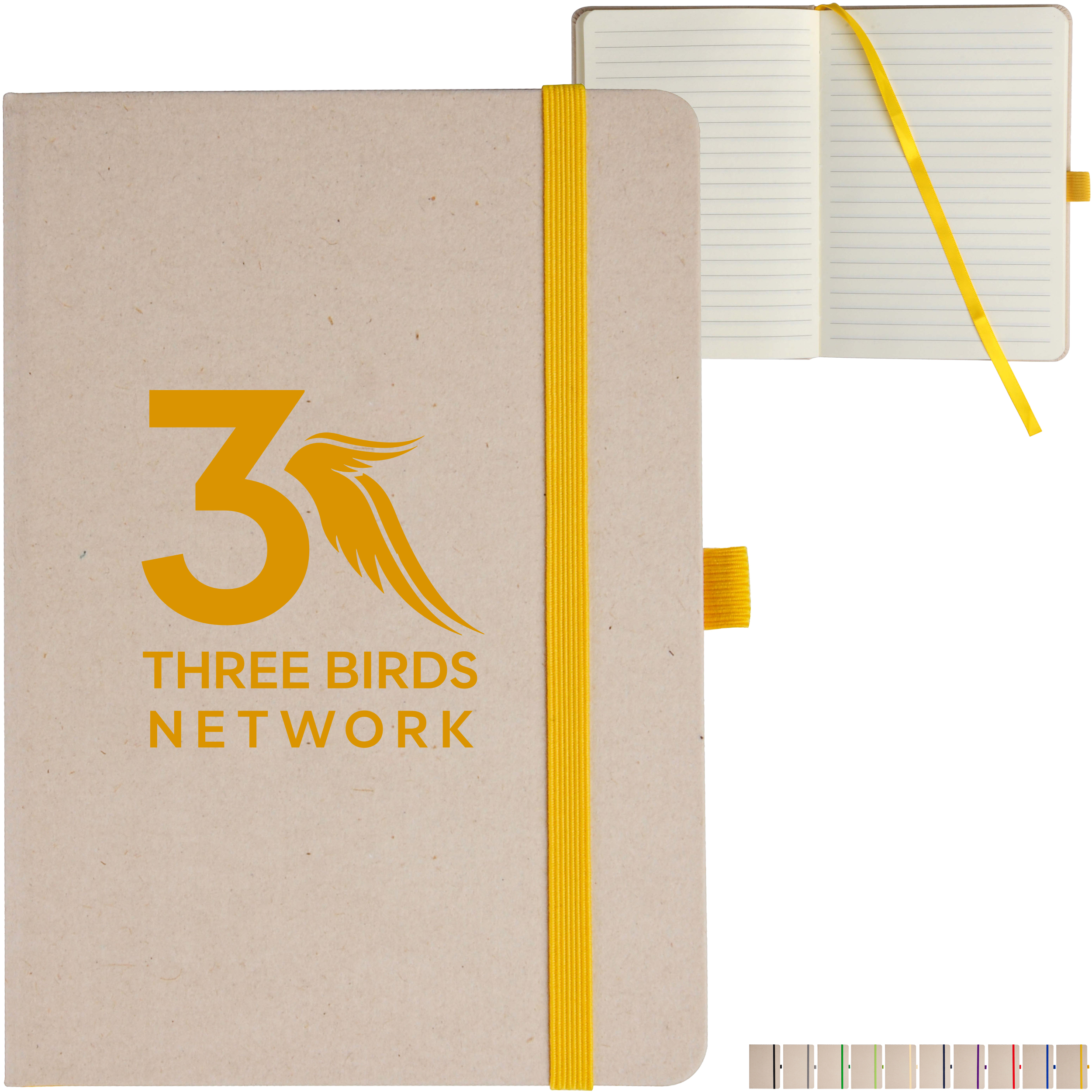 Product Photo 1 Natural Sugarcane Notebook, 5" x 7"