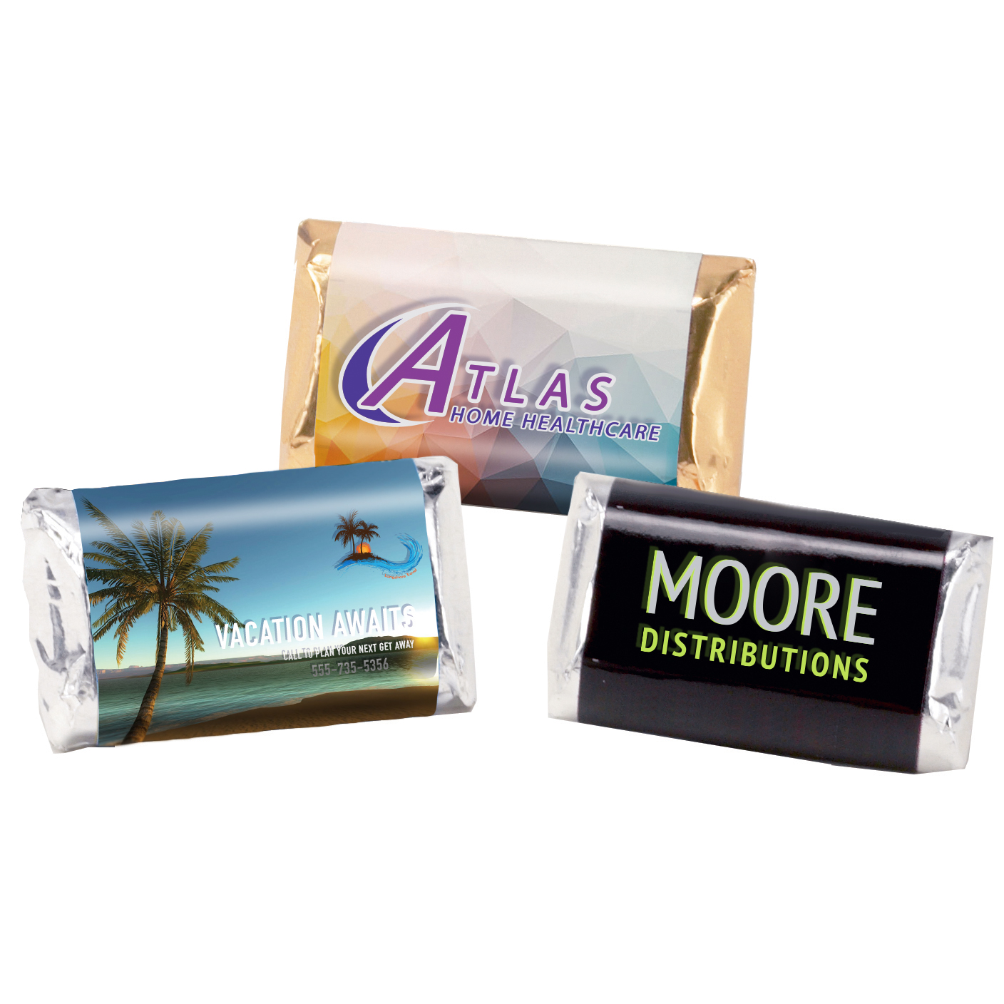 Product Photo 1 Hershey's® Miniature Candy Bar, Custom Wrapper