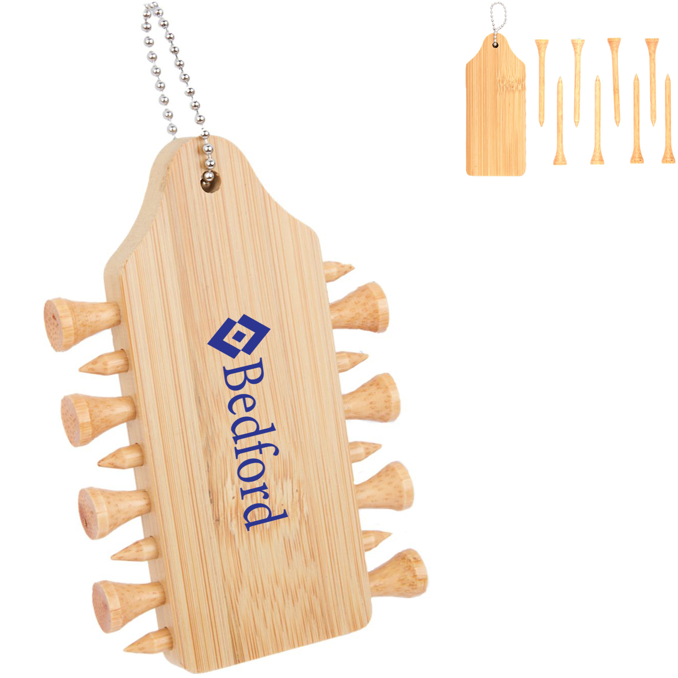 Product Photo 1 Bamboo Golf Buddy Tees & Holder