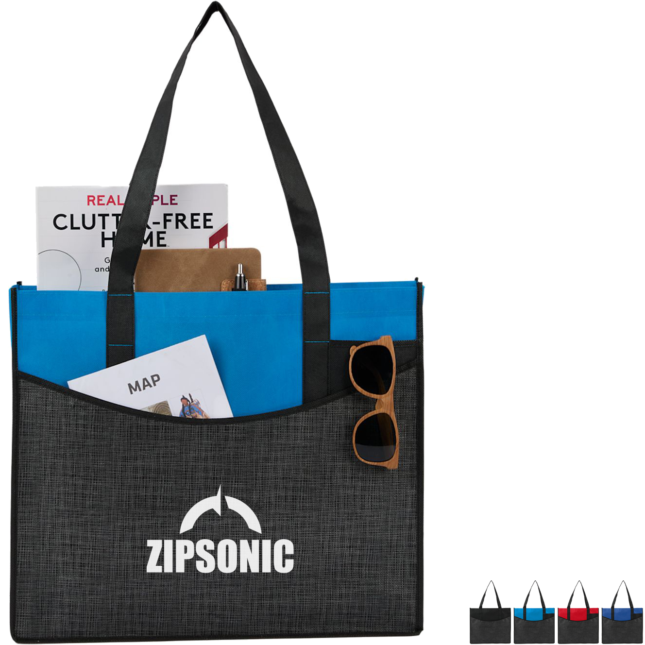 Product Photo 1 Brooke Recycled Non-Woven Convention Tote