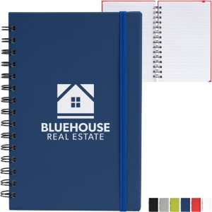 Zelda Recycled Cover Spiral Journal, 5.5" x 8.3" - GS3749