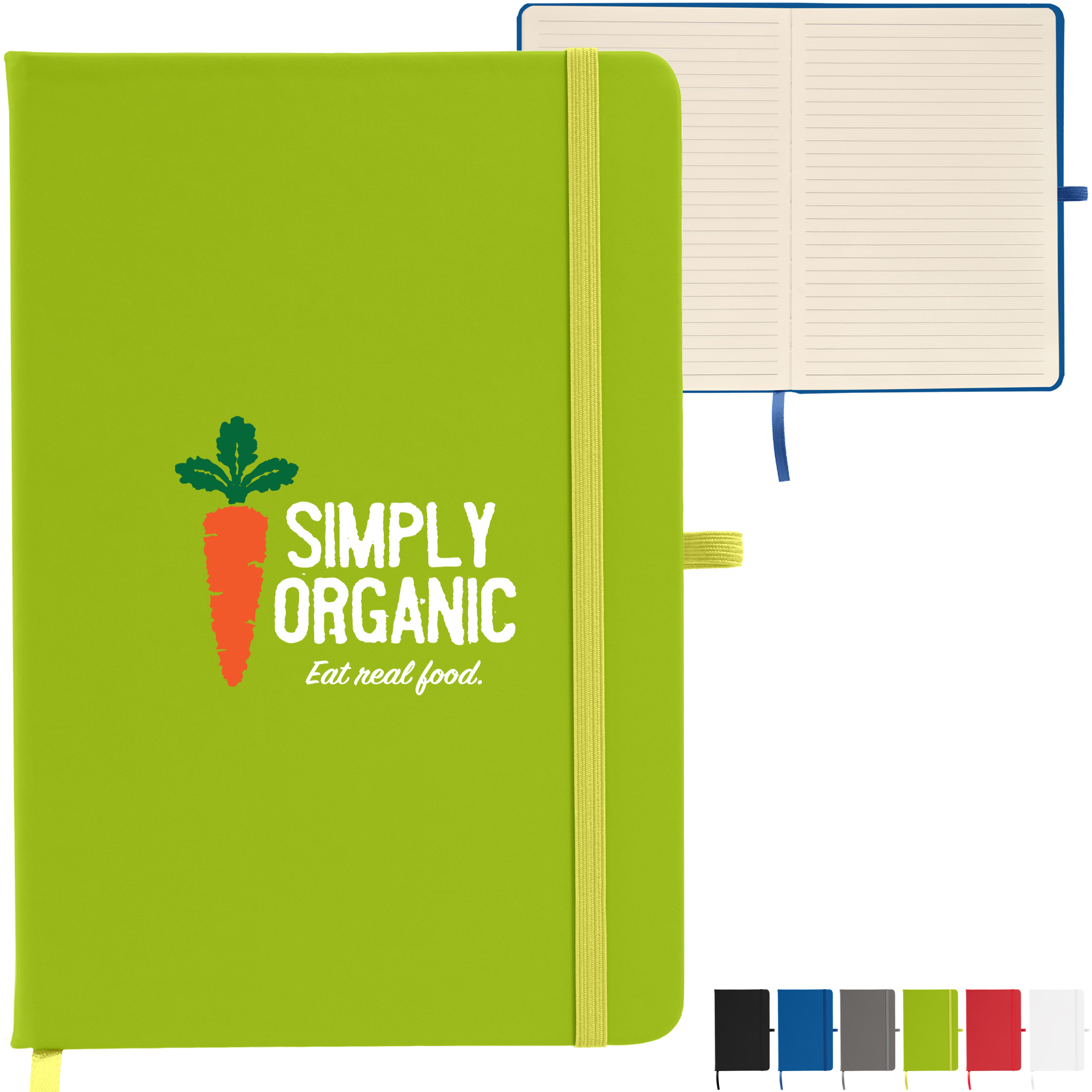 Product Photo 1 Wilde Recycled Hard Cover Journal, Full Color, 5.5" x 8.3"